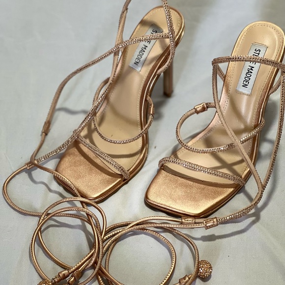 Steve Madden Unveil Rose Gold Heel 
